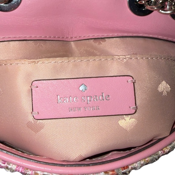 Kate Spade New York Briar Lane Quilted Tweed Mini Emelyn (EUC) - Picture 13 of 14